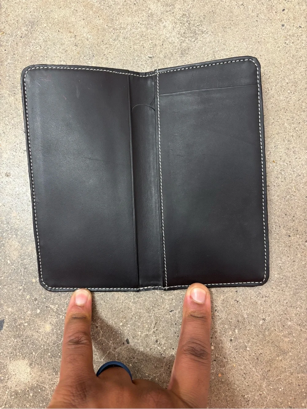 Coach checkbook wallet
